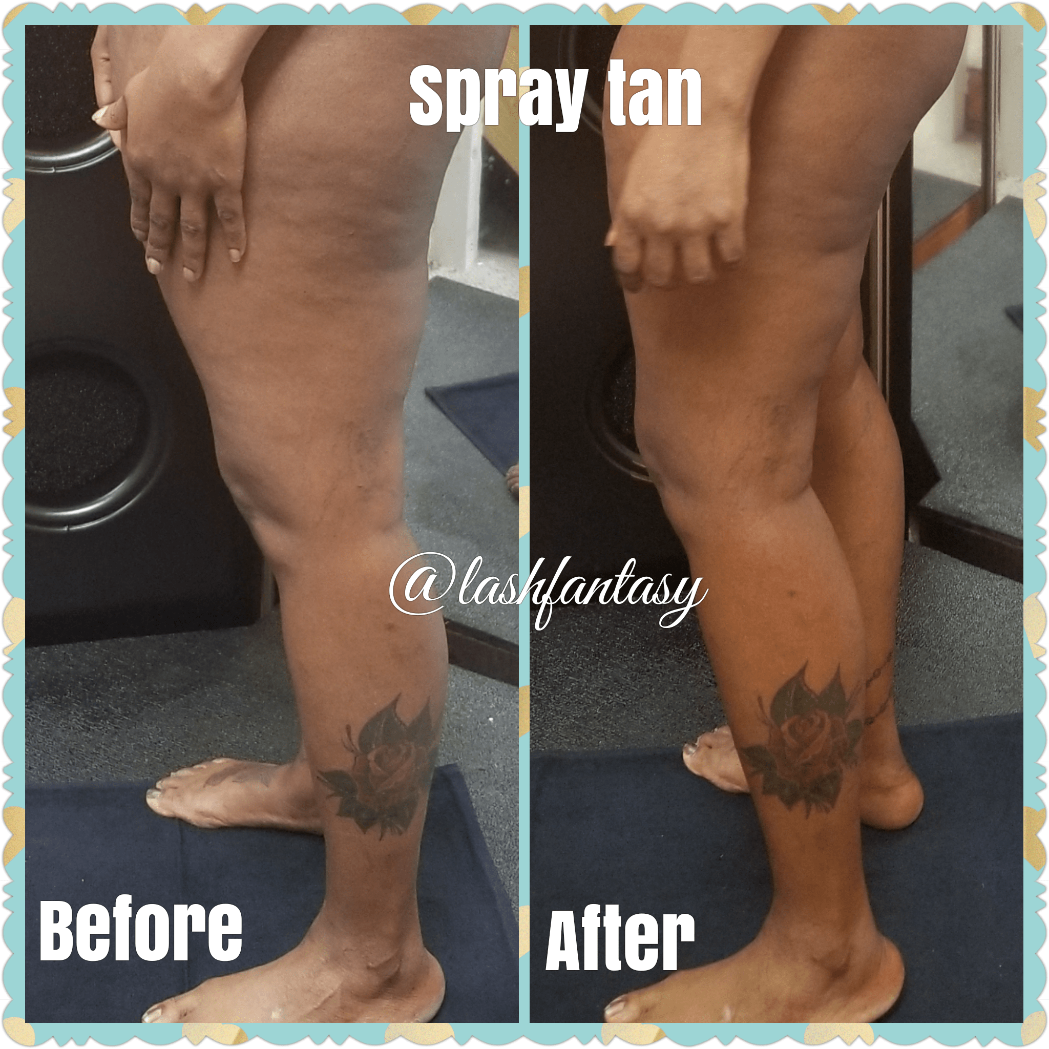 Can you spray tan over a new tattoo